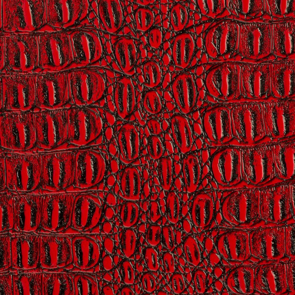 red black print